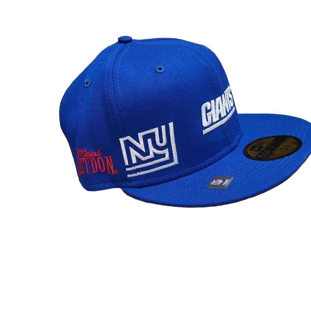 New York Giants " Just Don" Blue NFL 59 Fifty Fitted Men's Cap 60188517 - Picture 3 of 8